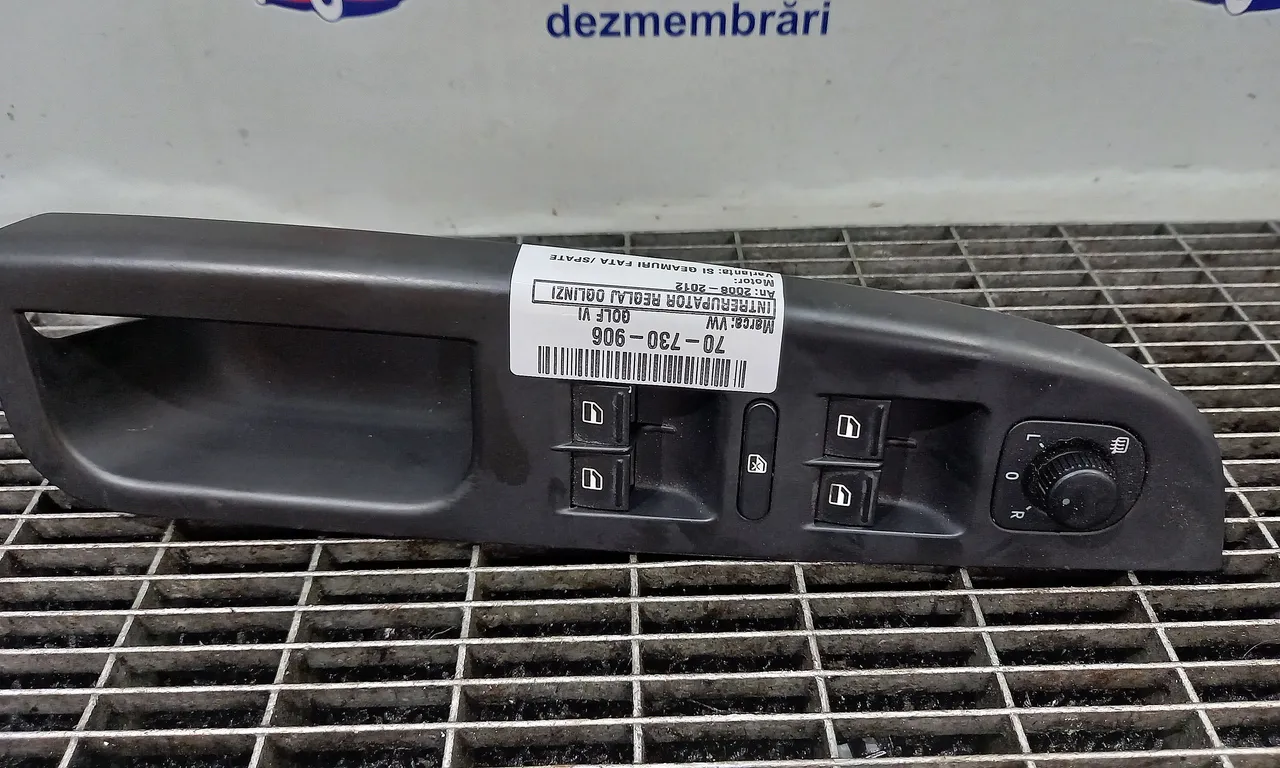 INTRERUPATOR REGLAJ OGLINZI VOLKSWAGEN GOLF VI 2008-2014