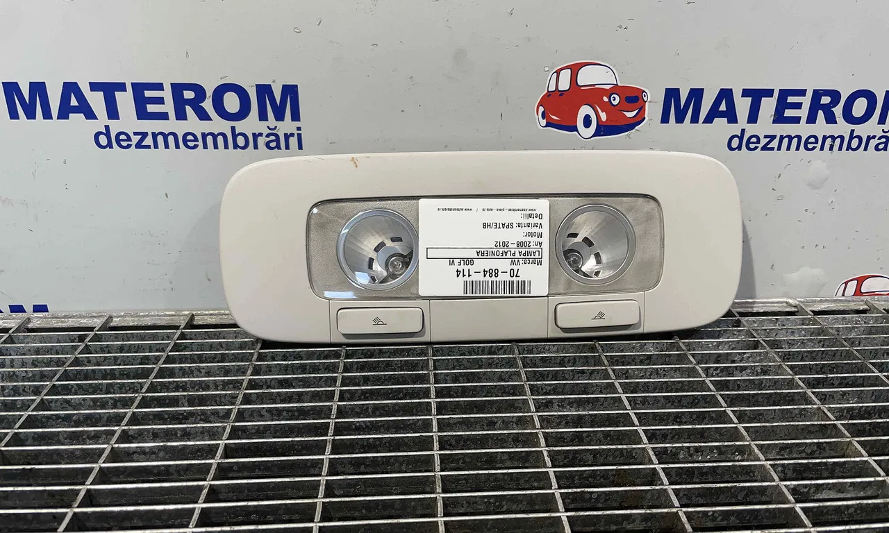 LAMPA PLAFONIERA VOLKSWAGEN GOLF VI 2008-2014