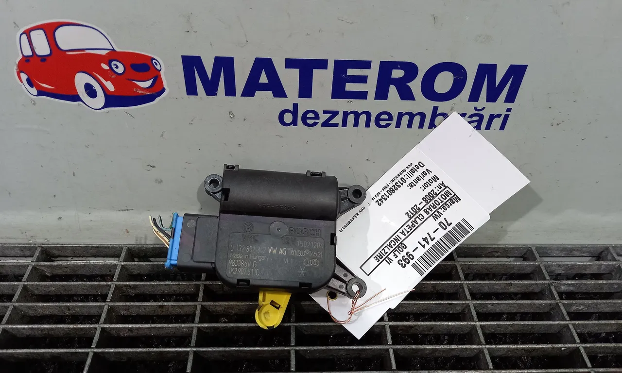 MOTORAS CLAPETA INCALZIRE VOLKSWAGEN GOLF VI 2008-2014