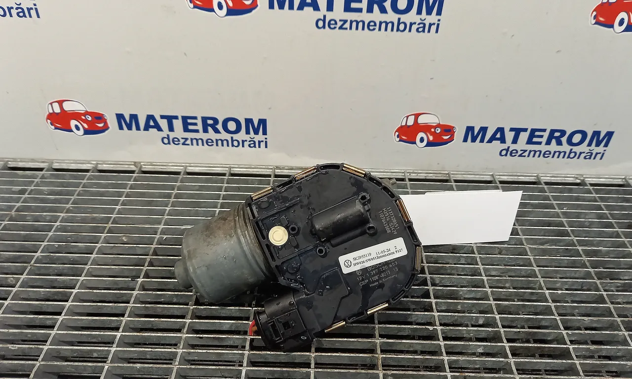 MOTORAS STERGATOR PARBRIZ VOLKSWAGEN GOLF VI 2008-2014