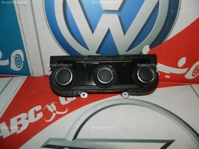 Panou climatizare VOLKSWAGEN GOLF VI 2008-2014 oe 7N0907026AM, vedere frontata