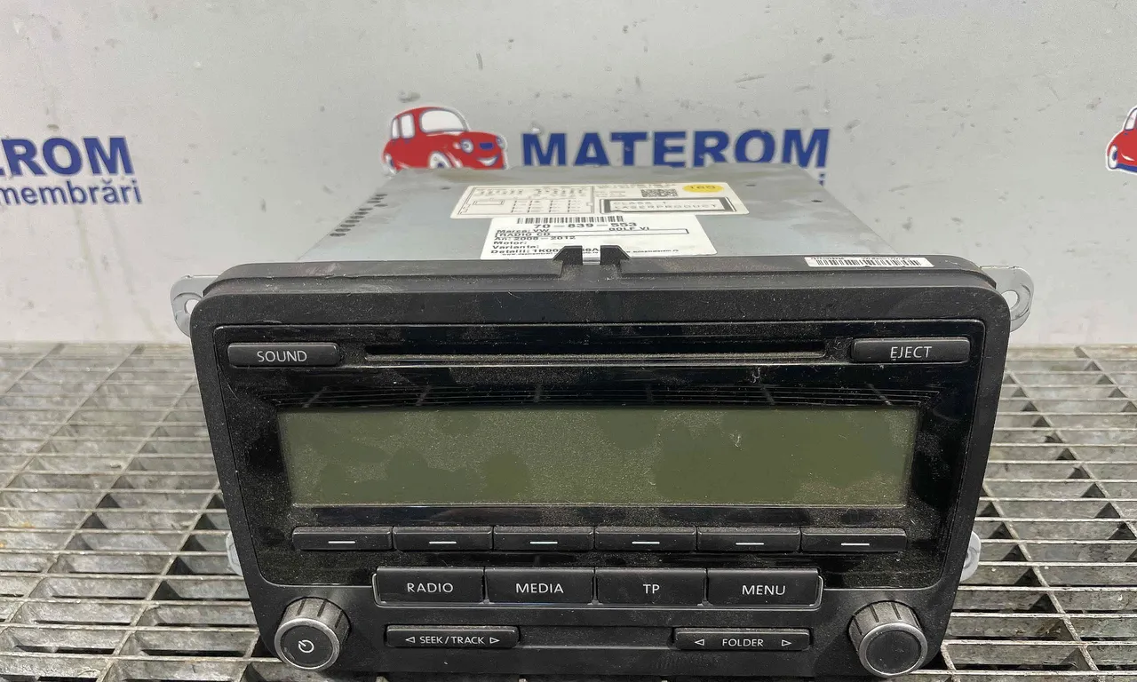 RADIO CD VOLKSWAGEN GOLF VI 2008-2014