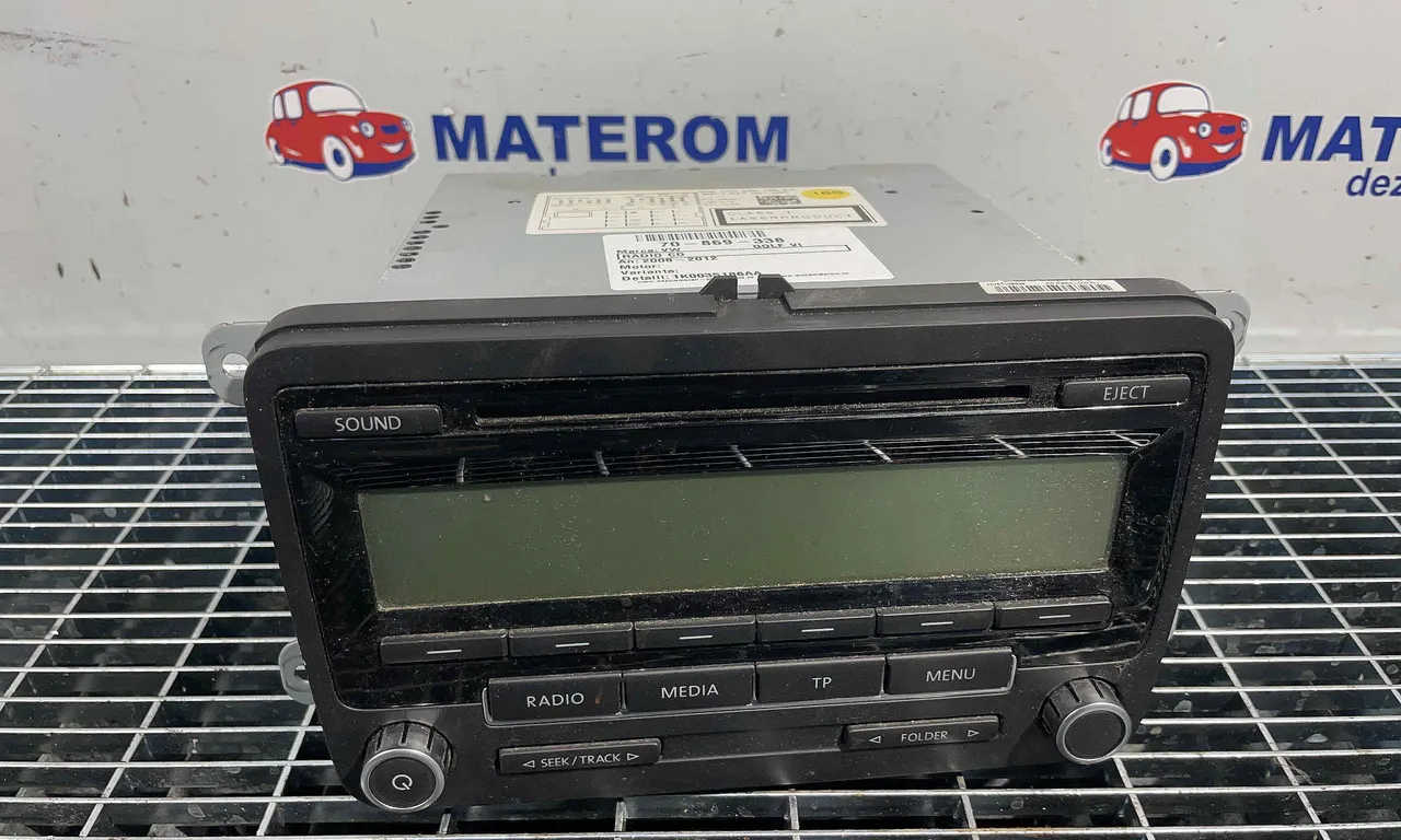 RADIO CD VOLKSWAGEN GOLF VI 2008-2014