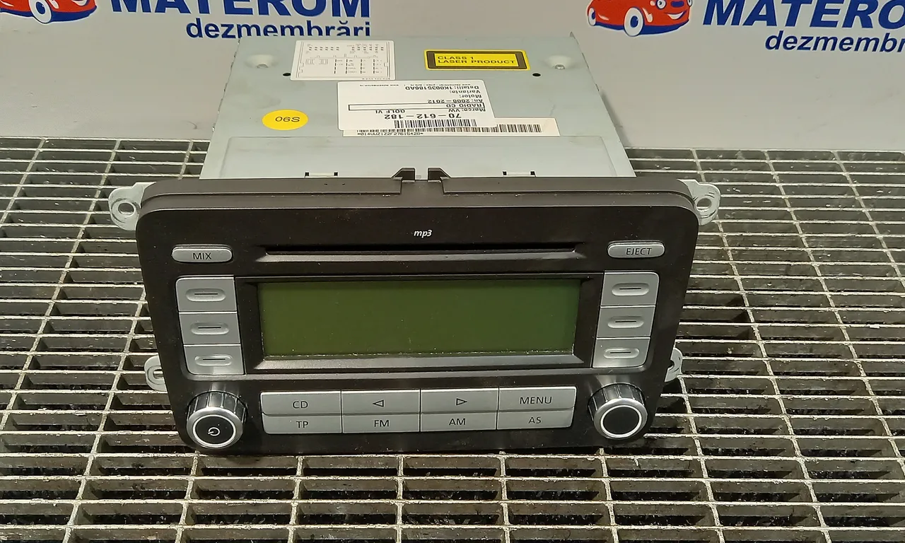 RADIO CD VOLKSWAGEN GOLF VI 2008-2014