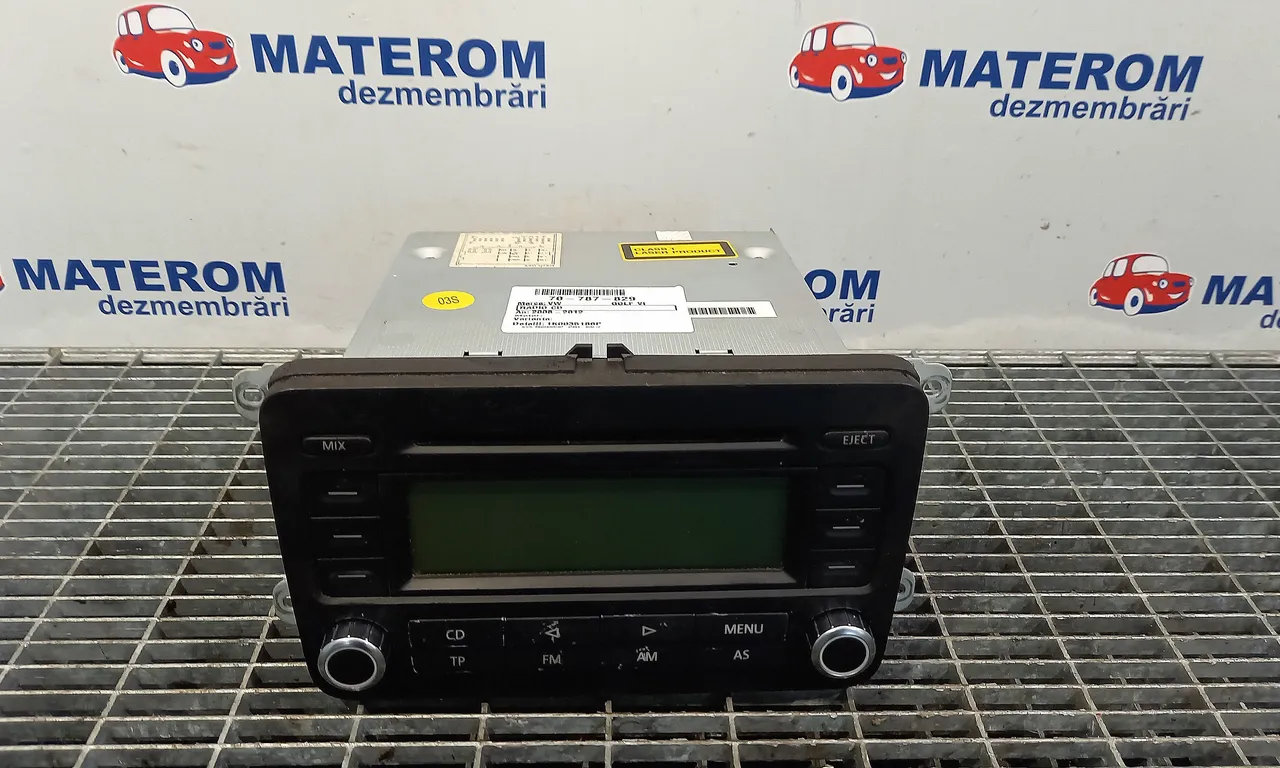 RADIO CD VOLKSWAGEN GOLF VI 2008-2014