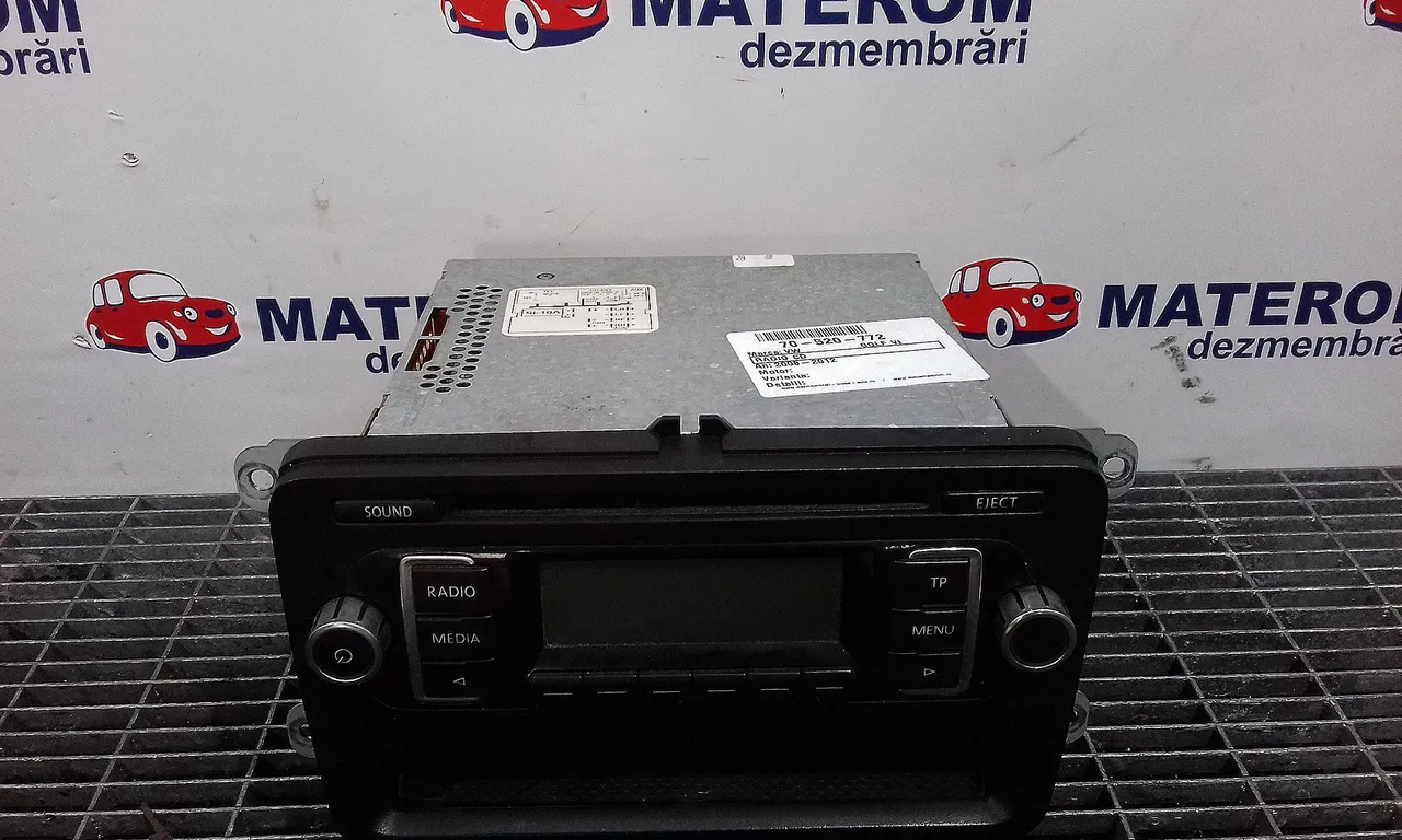 RADIO CD VOLKSWAGEN GOLF VI 2008-2014