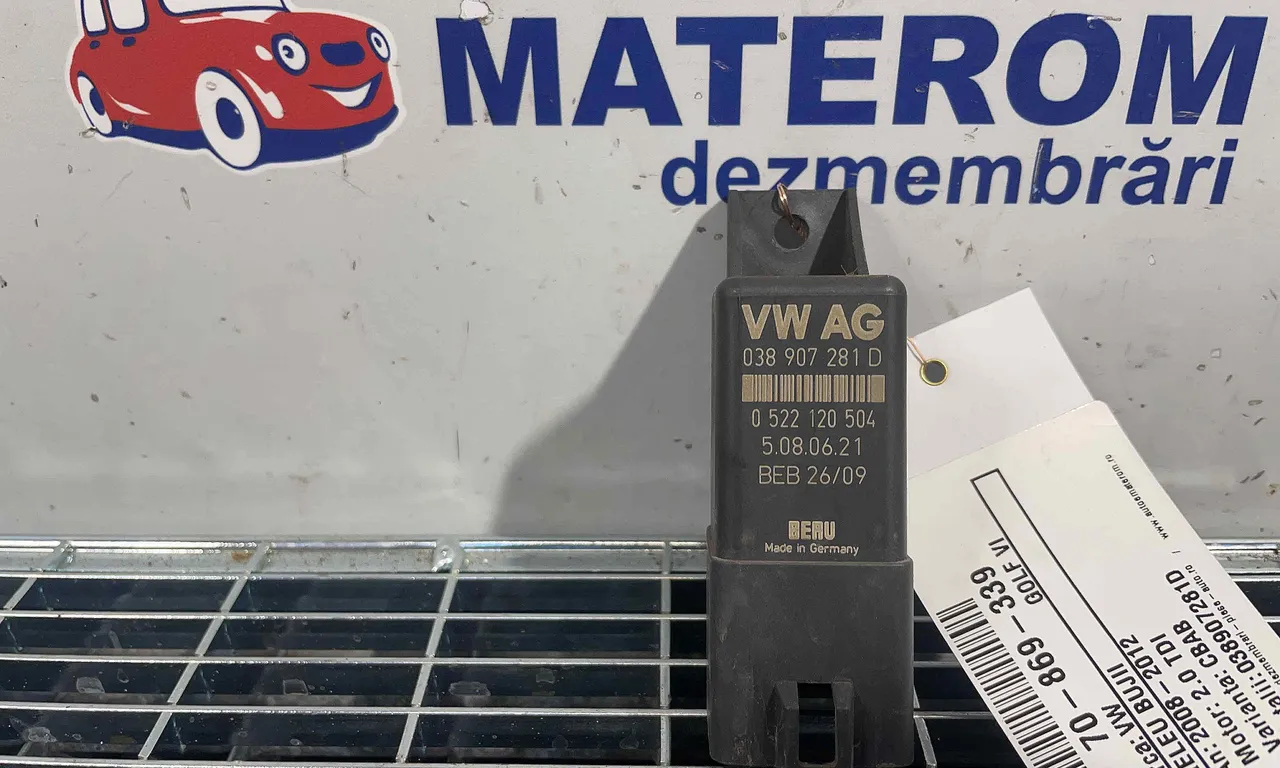RELEU BUJII VOLKSWAGEN GOLF VI 2008-2014