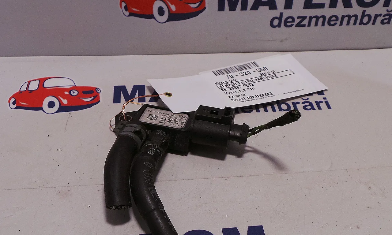 SENZOR FILTRU PARTICULE VOLKSWAGEN GOLF VI 2008-2014