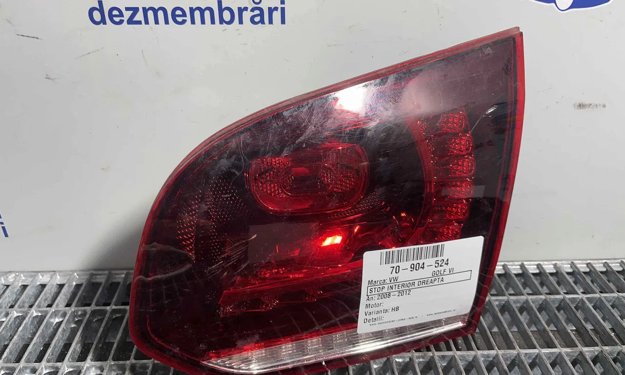STOP INTERIOR DREAPTA VOLKSWAGEN GOLF VI 2008-2014