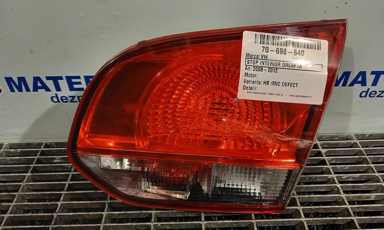 STOP INTERIOR DREAPTA VOLKSWAGEN GOLF VI 2008-2014