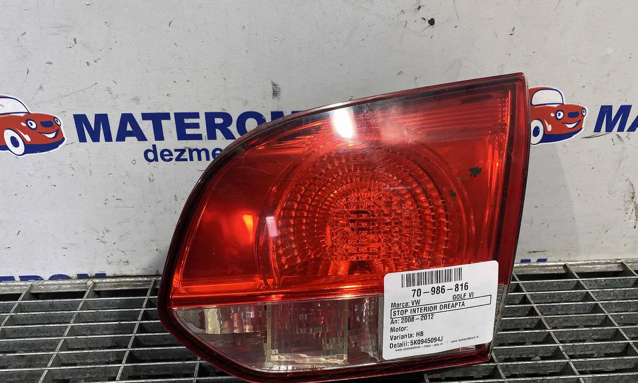 STOP INTERIOR DREAPTA VOLKSWAGEN GOLF VI 2008-2014