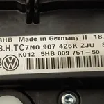 TABLOU COMANDA INCALZIRE VOLKSWAGEN GOLF VI 1.6 2008-2014 oe-7N0907426K, vedere laterala