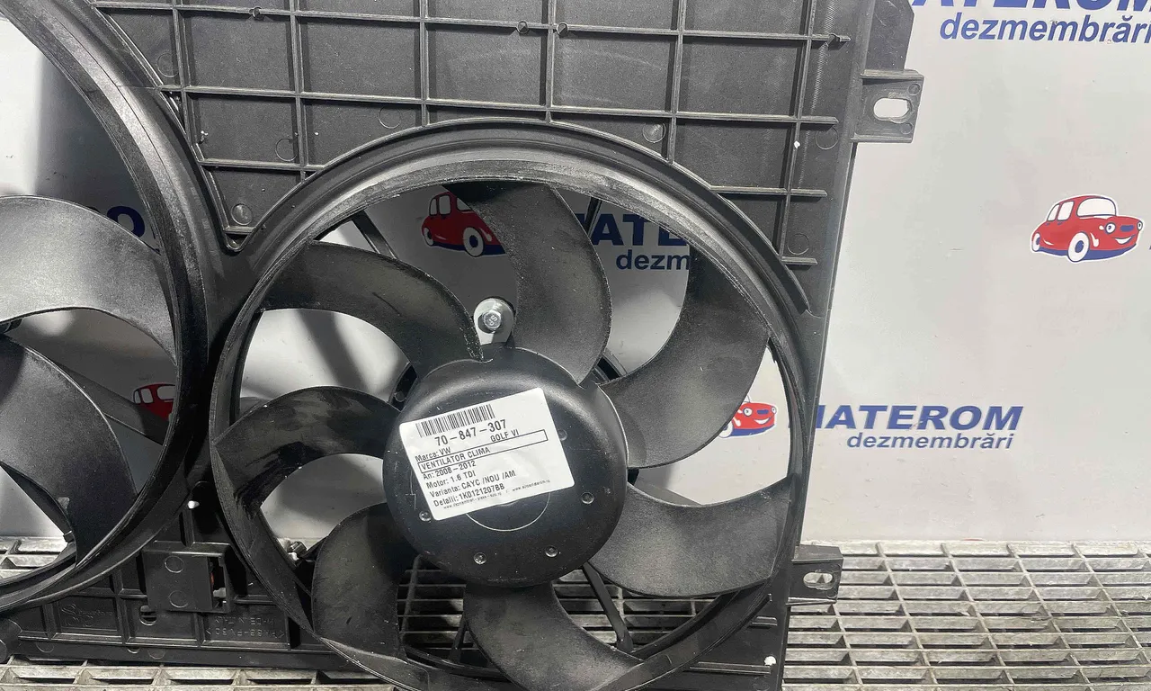 VENTILATOR CLIMA VOLKSWAGEN GOLF VI 2008-2014