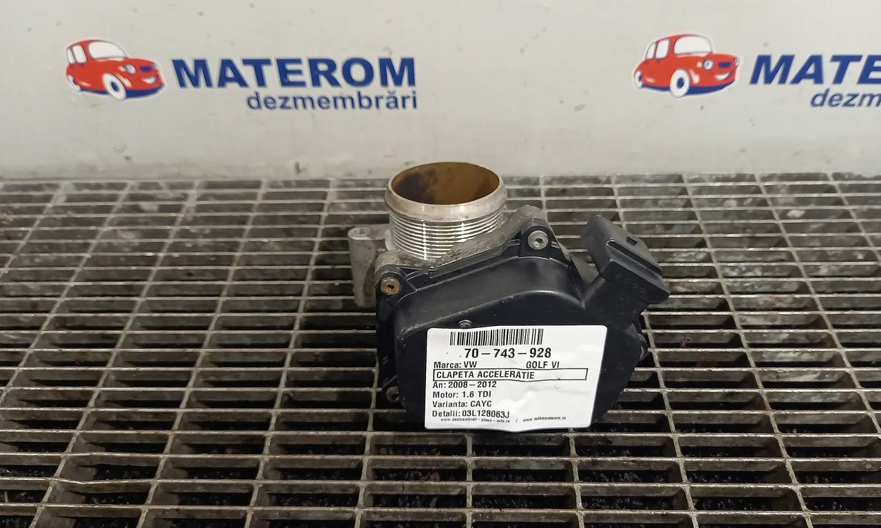 CLAPETA ACCELERATIE VOLKSWAGEN GOLF VI 2008-2014