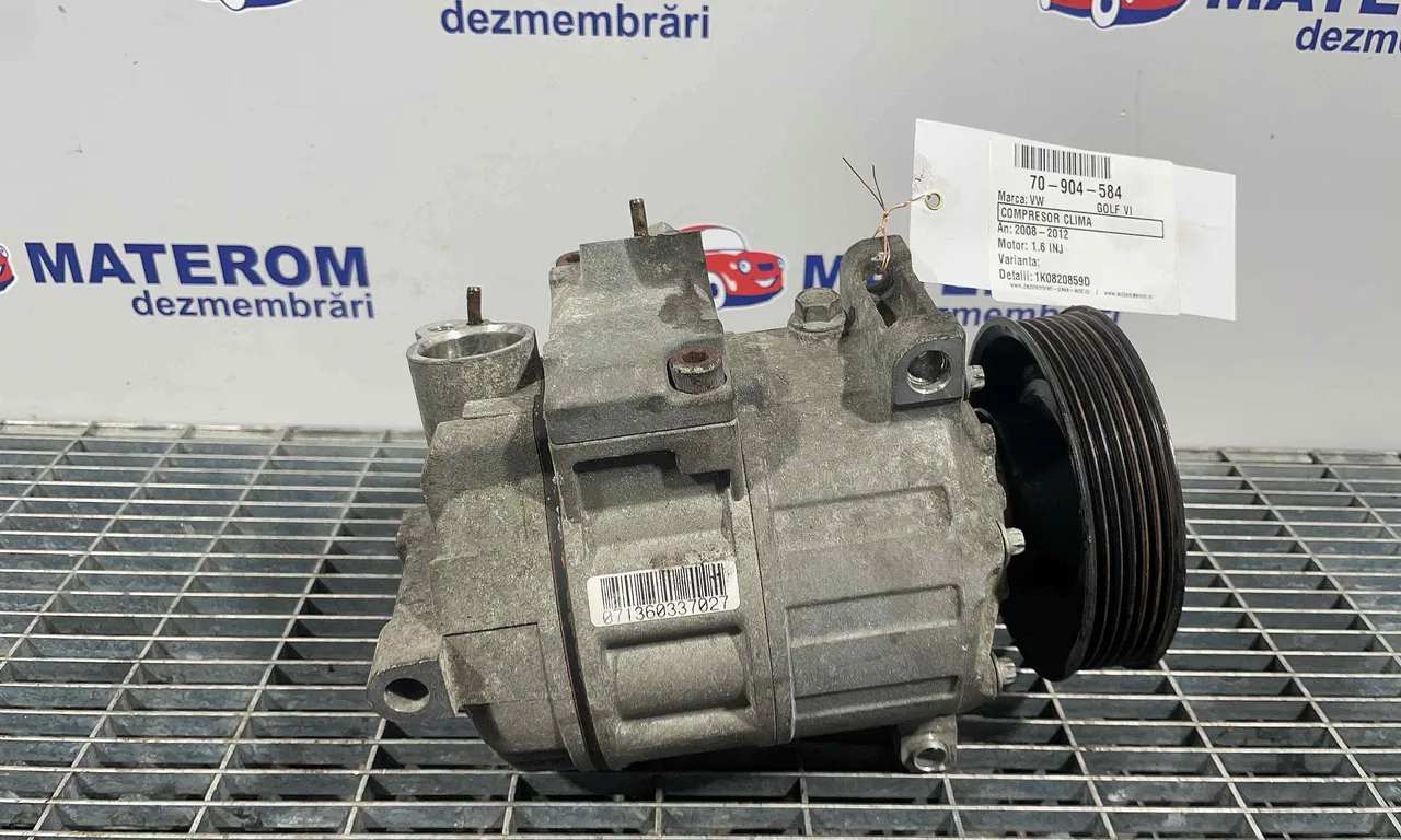COMPRESOR CLIMA VOLKSWAGEN GOLF VI 2008-2014