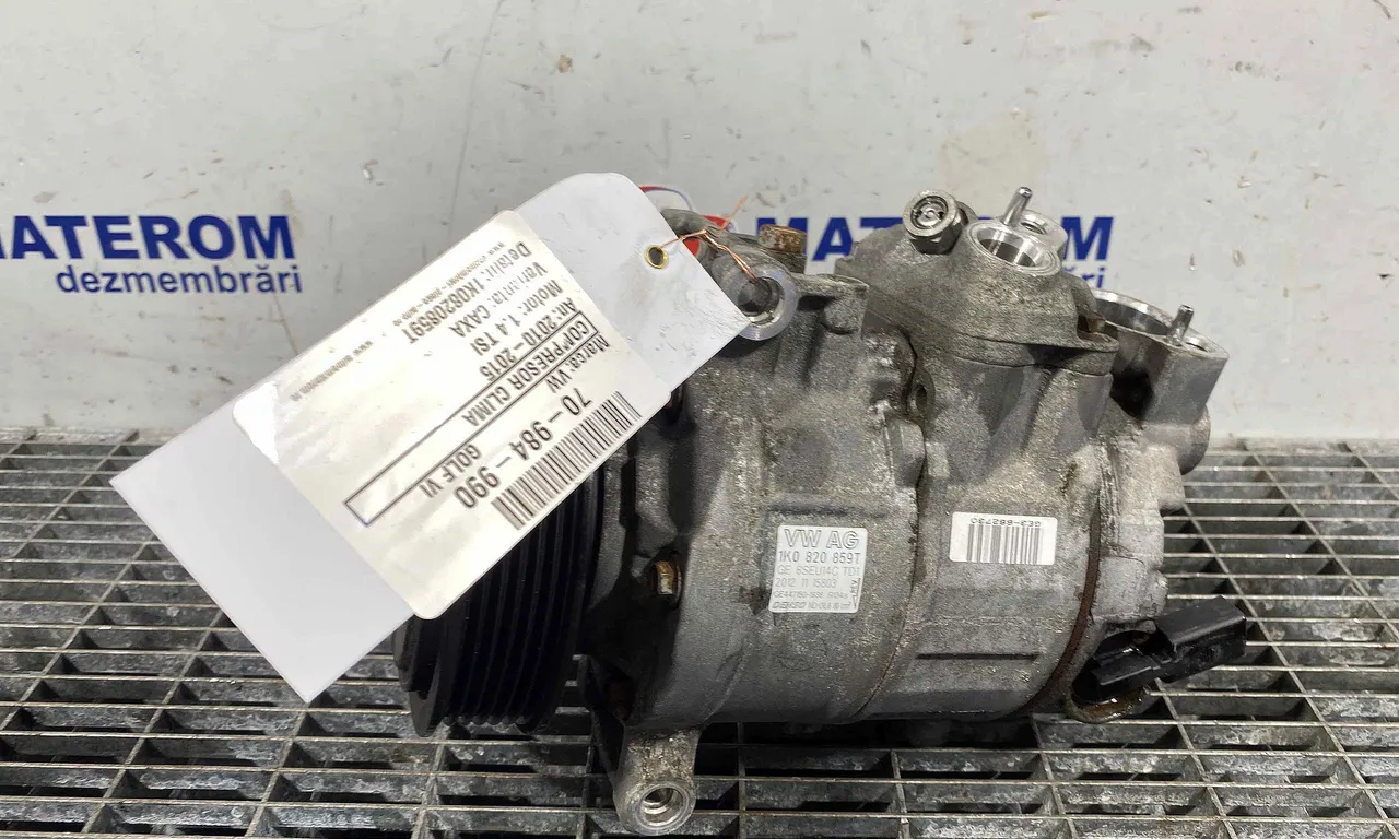 COMPRESOR CLIMA VOLKSWAGEN GOLF VI 2008-2014