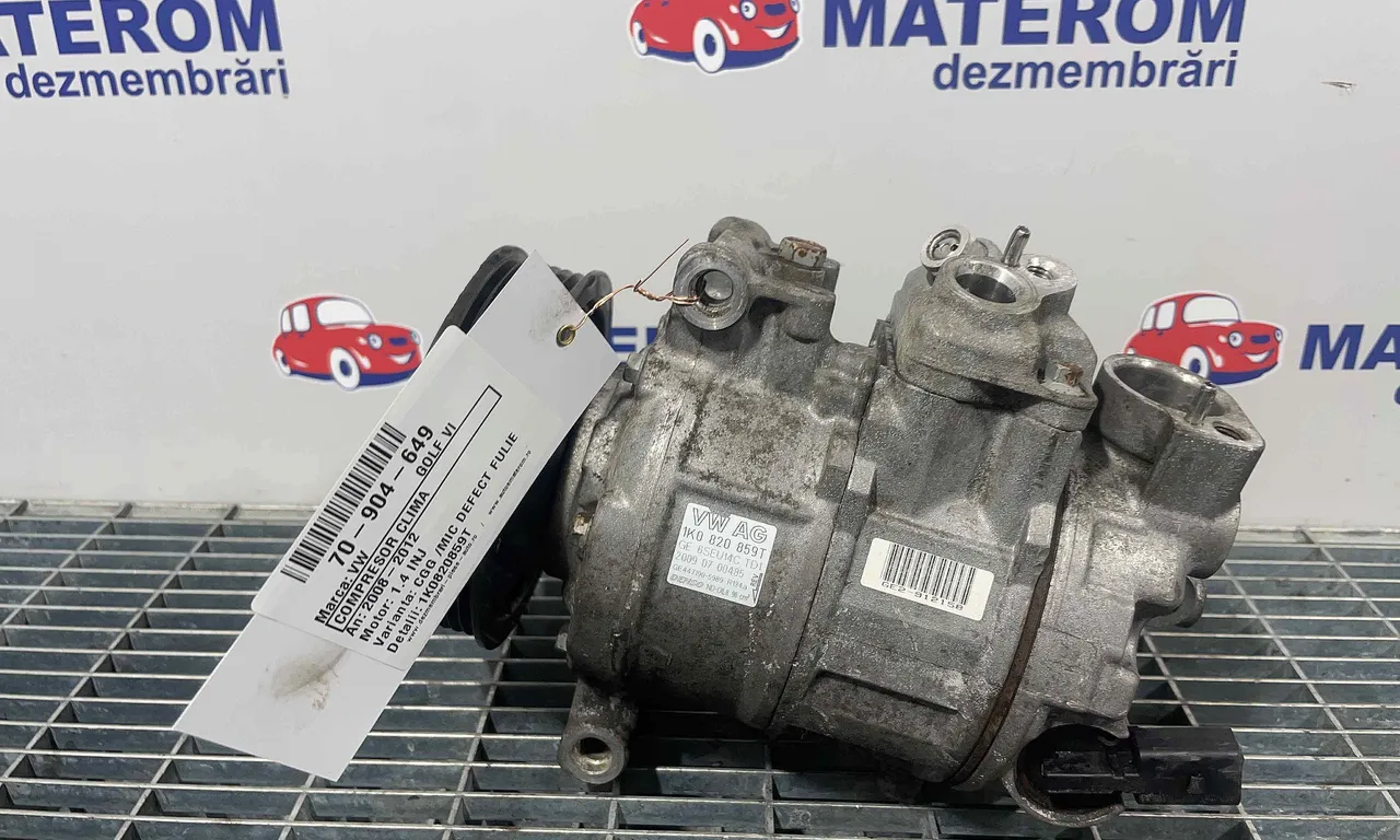 COMPRESOR CLIMA VOLKSWAGEN GOLF VI 2008-2014