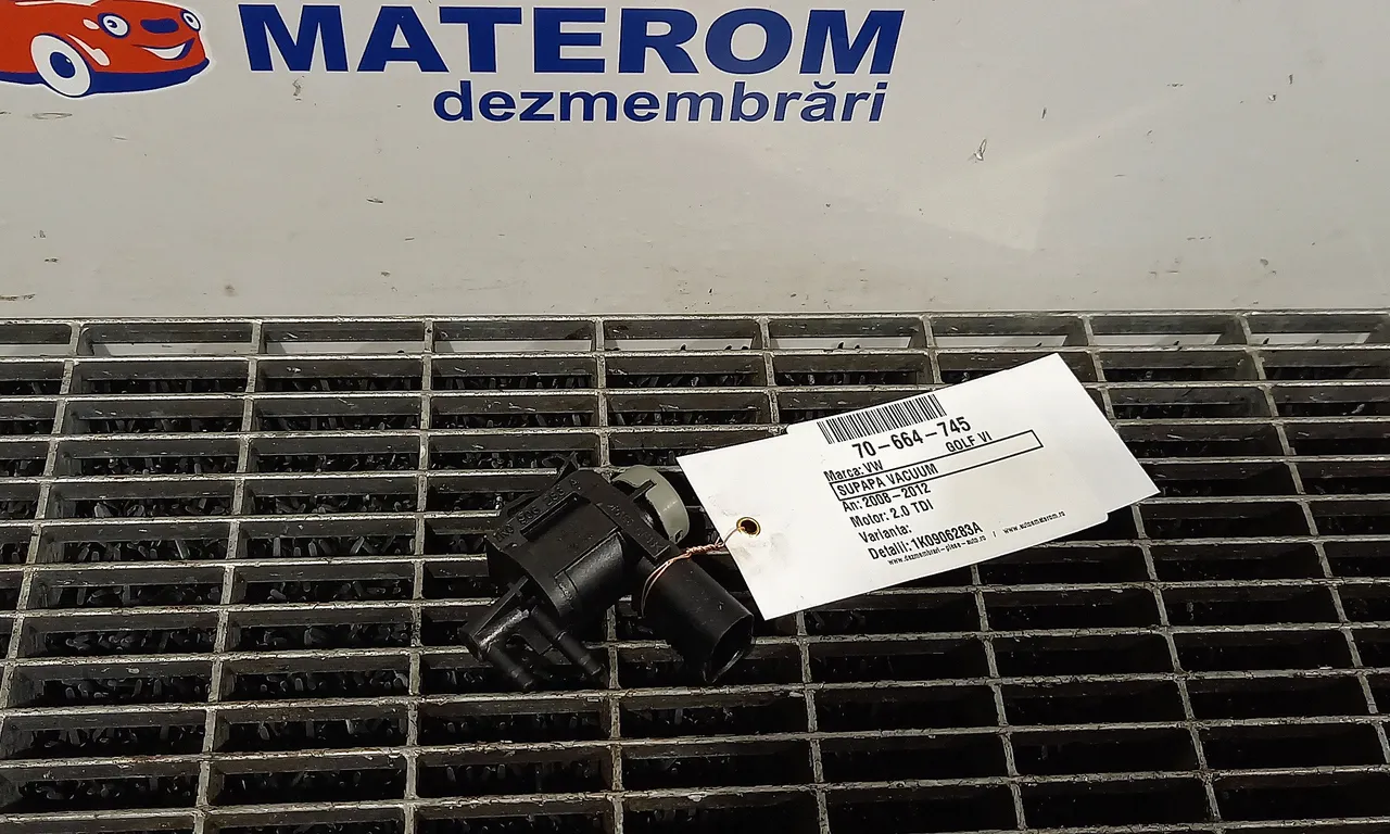SUPAPA VACUUM VOLKSWAGEN GOLF VI 2008-2014