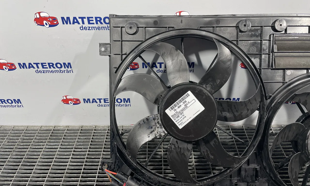 VENTILATOR RADIATOR VOLKSWAGEN GOLF VI 2008-2014