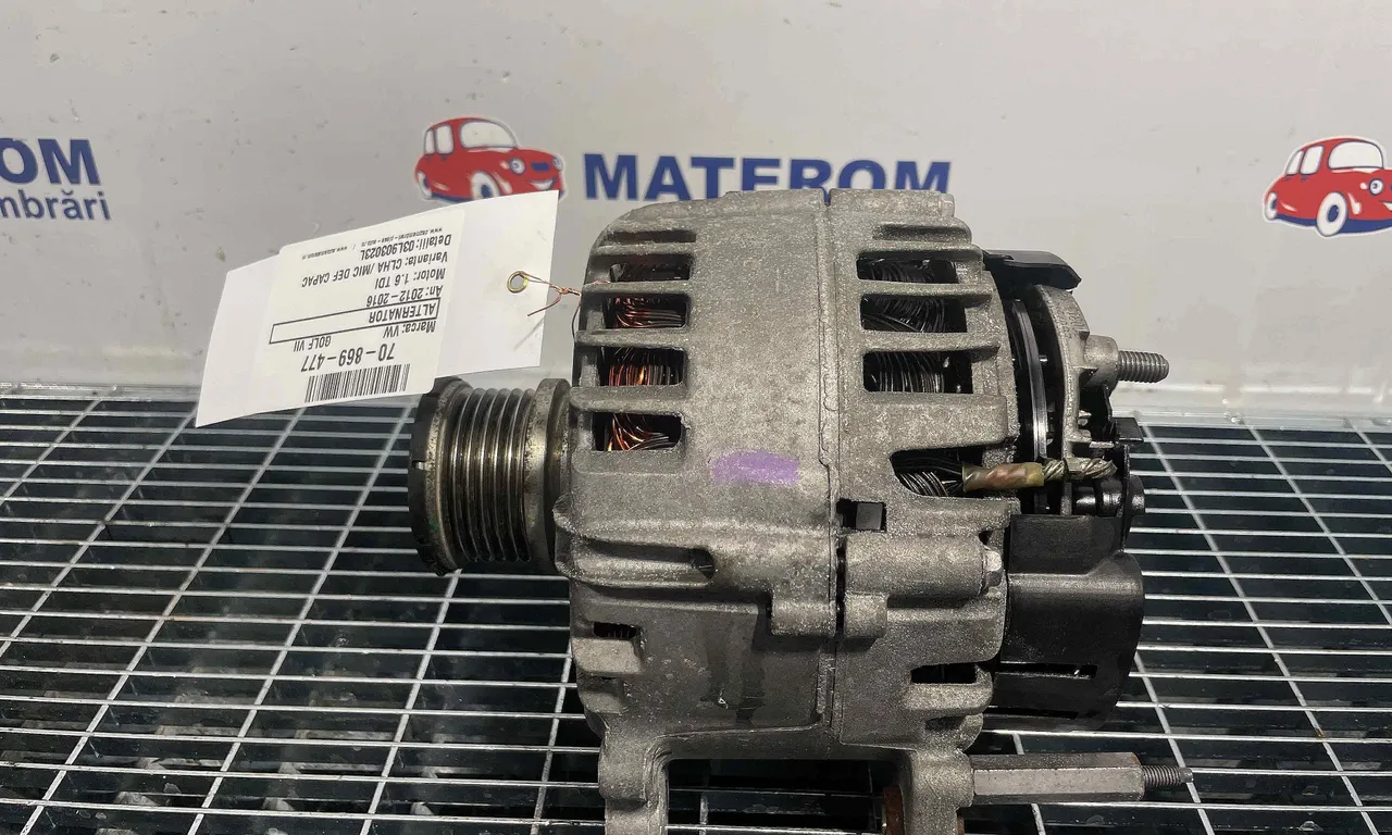 ALTERNATOR VOLKSWAGEN GOLF VII 2012-2021