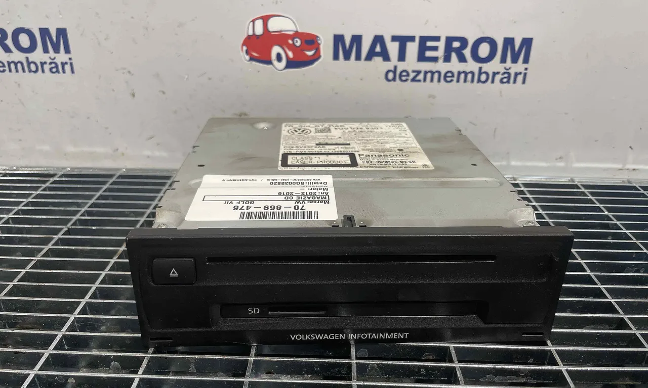 MAGAZIE CD VOLKSWAGEN GOLF VII 2012-2021