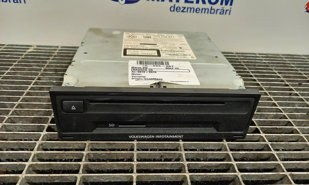 MAGAZIE CD VOLKSWAGEN GOLF VII 2012-2021