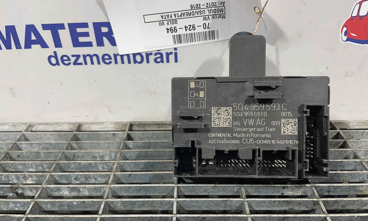 MODUL USA/DREAPTA FATA VOLKSWAGEN GOLF VII 2012-2021