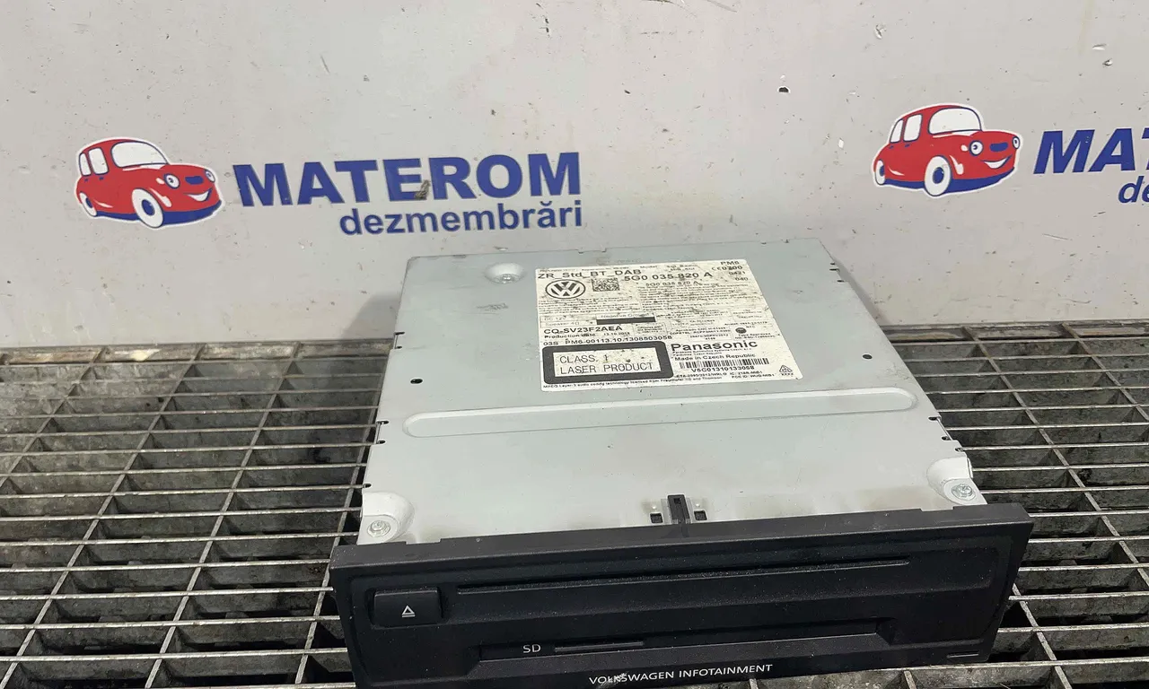 RADIO CD VOLKSWAGEN GOLF VII 2012-2021