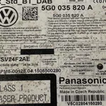 RADIO CD VOLKSWAGEN GOLF VII 1.6 2012-2021 oe-5G0035820A, vedere laterala