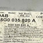 RADIO CD VOLKSWAGEN GOLF VII 1.2 2012-2021 oe-5G0035820A, vedere laterala