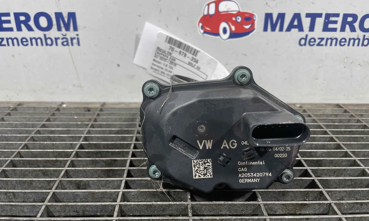 SUPAPA EGR VOLKSWAGEN GOLF VII 2012-2021