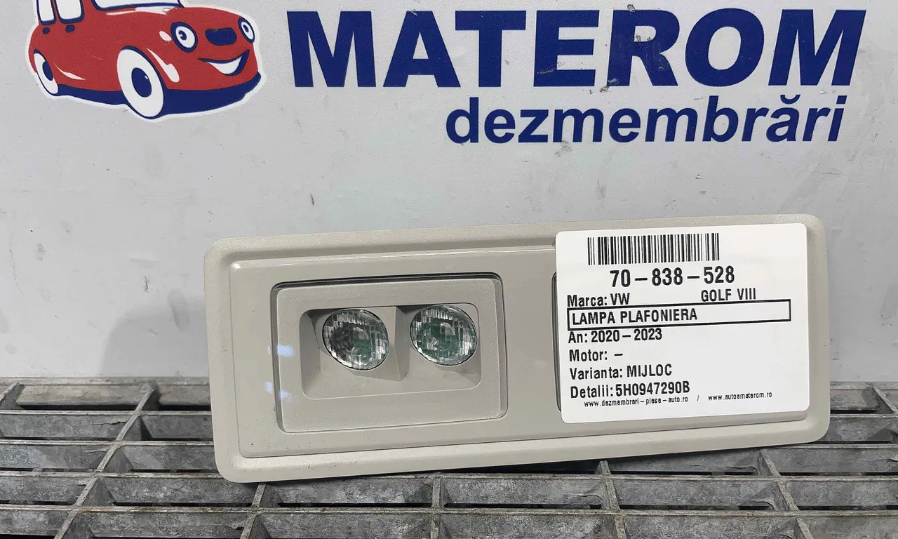 LAMPA PLAFONIERA VOLKSWAGEN GOLF VIII Variant 2020-2023