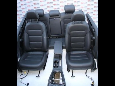 Interior din piele complet VOLKSWAGEN JETTA VI 2008-2019, vedere frontata
