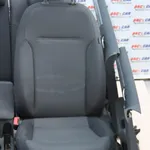 Interior textil negru cu incalzire VOLKSWAGEN JETTA VI 2008-2019, vedere laterala