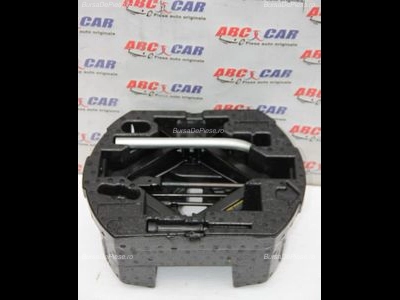 Kit cric, spuma si cheie VOLKSWAGEN JETTA VI 2008-2019 oe 5C0012115J, vedere frontata
