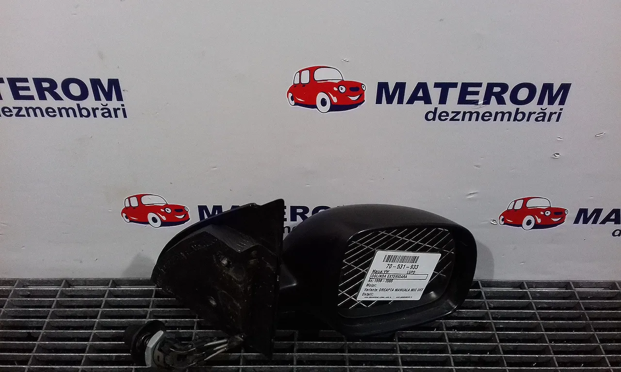 OGLINDA EXTERIOARA DREAPTA VOLKSWAGEN LUPO I 1998-2005