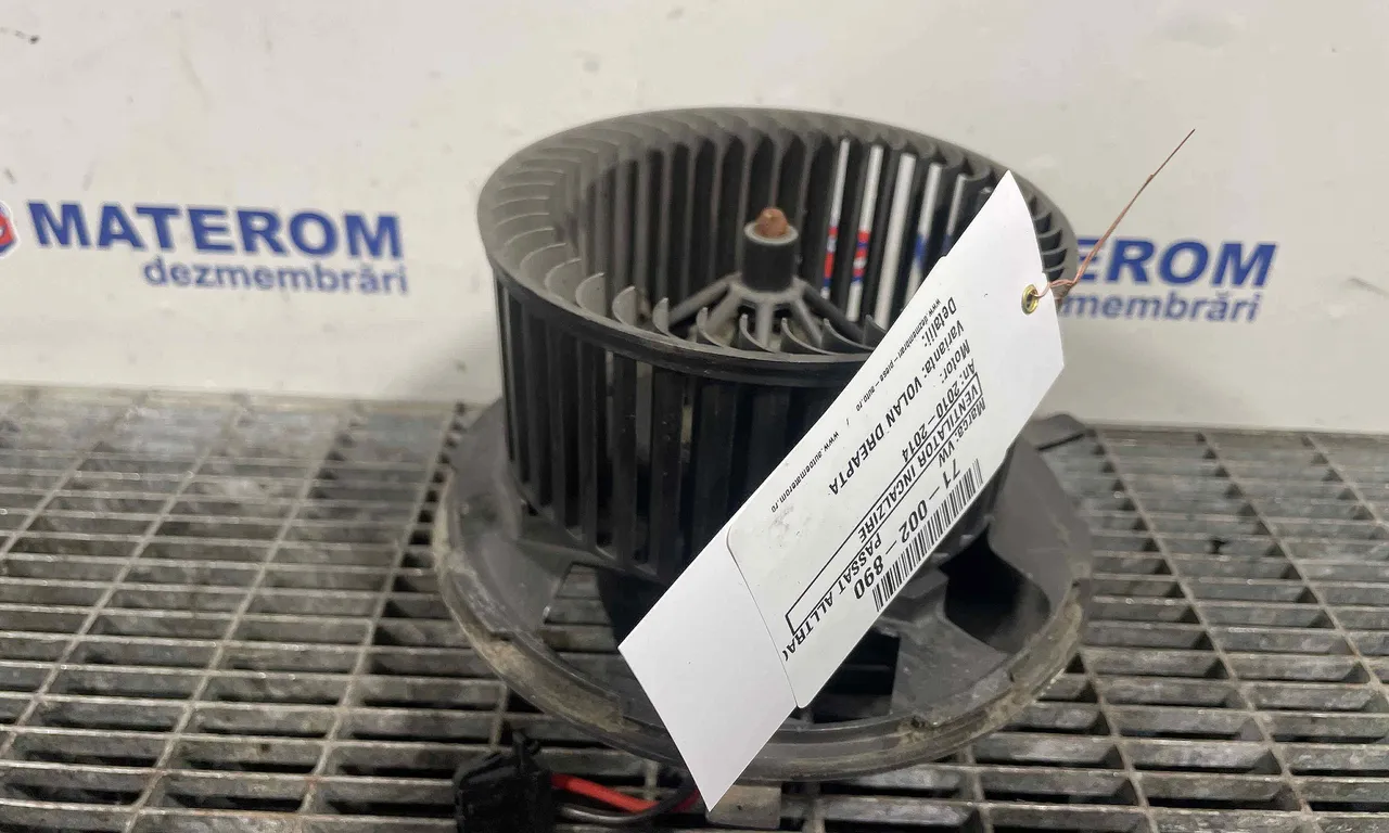 VENTILATOR INCALZIRE VOLKSWAGEN PASSAT ALLTRACK B7 2012-2014