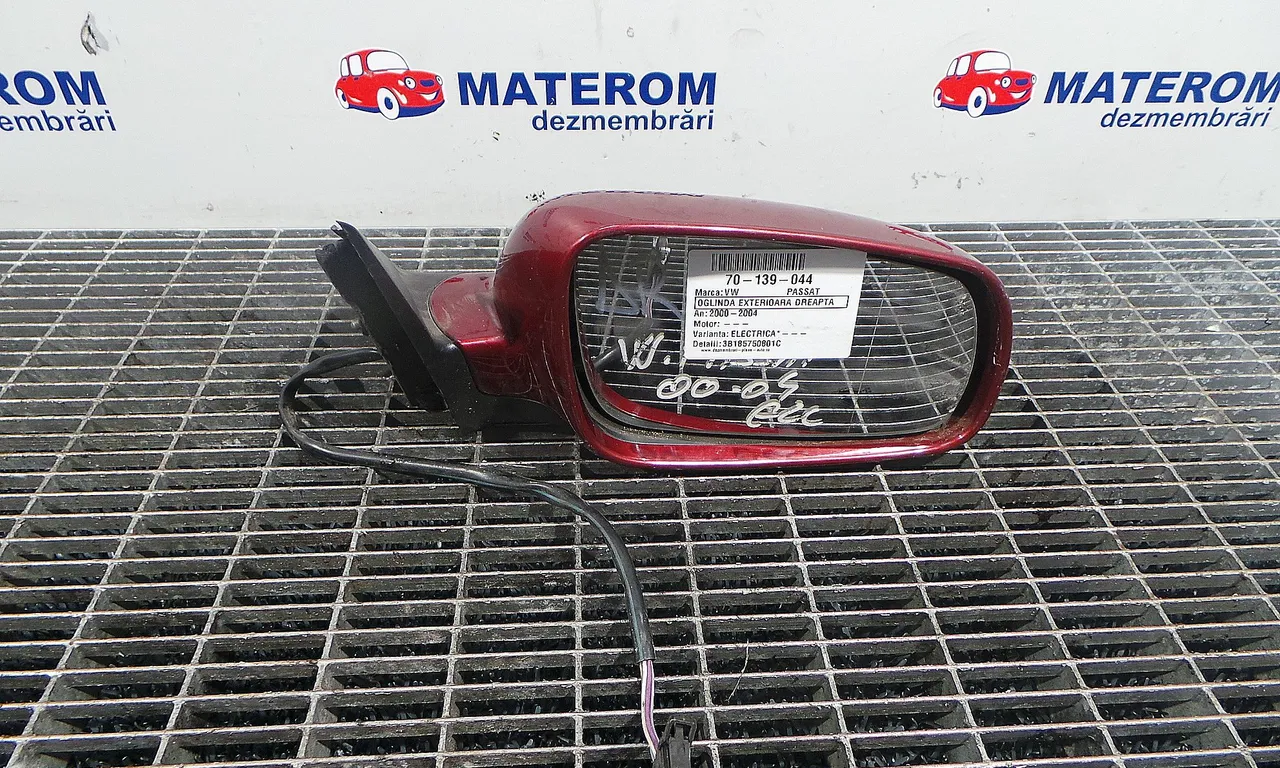 OGLINDA EXTERIOARA DREAPTA VOLKSWAGEN PASSAT B5.5 2000-2005