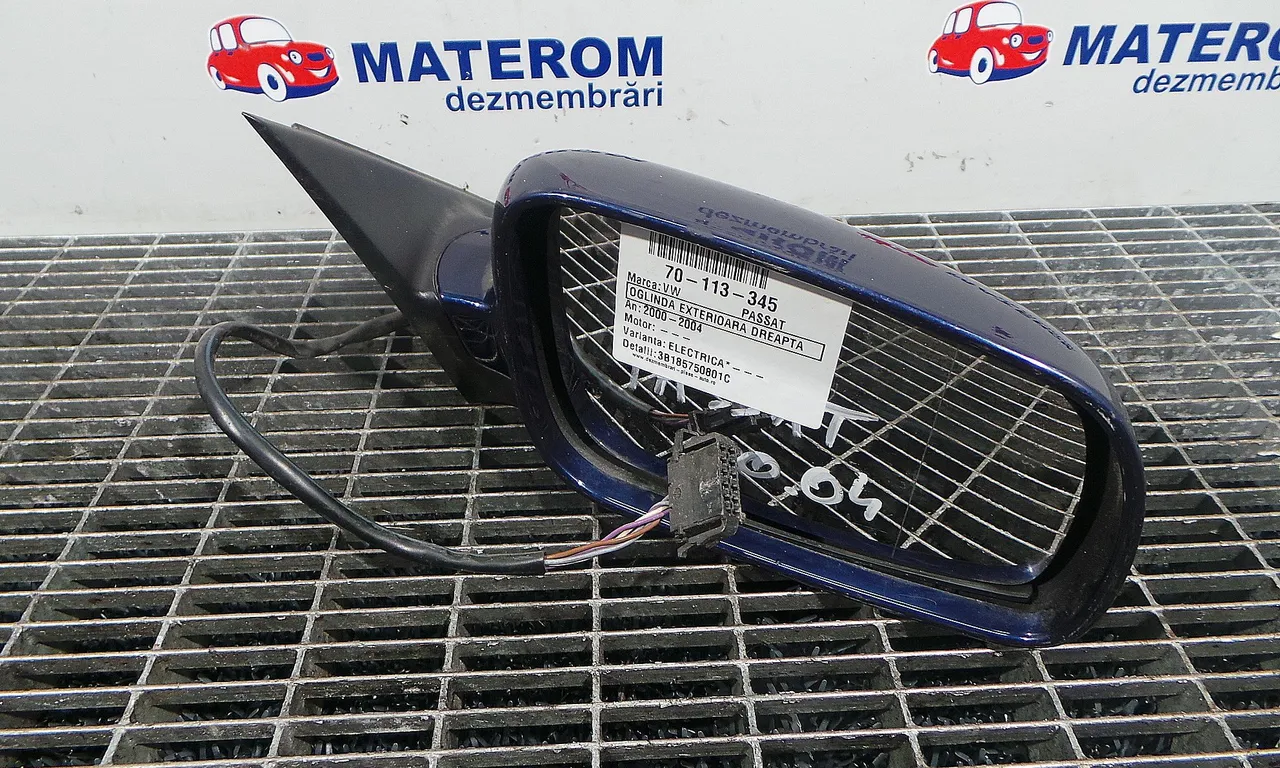 OGLINDA EXTERIOARA DREAPTA VOLKSWAGEN PASSAT B5.5 2000-2005