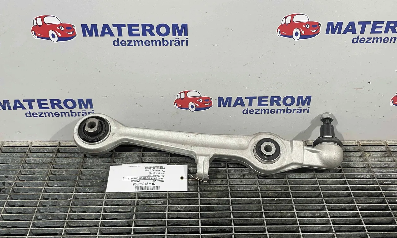 BRAT FATA INFERIOR DREAPTA VOLKSWAGEN PASSAT B5.5 2000-2005