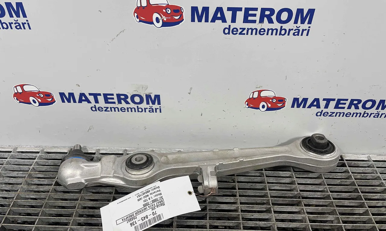 BRAT FATA INFERIOR DREAPTA VOLKSWAGEN PASSAT B5.5 2000-2005