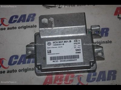 Calculator frana de mana VOLKSWAGEN PASSAT B6 2005-2011 oe 3C0907801B, vedere frontata