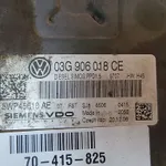 CALCULATOR MOTOR VOLKSWAGEN PASSAT B6 1.9 2005-2011 oe-03G906018CE, vedere laterala