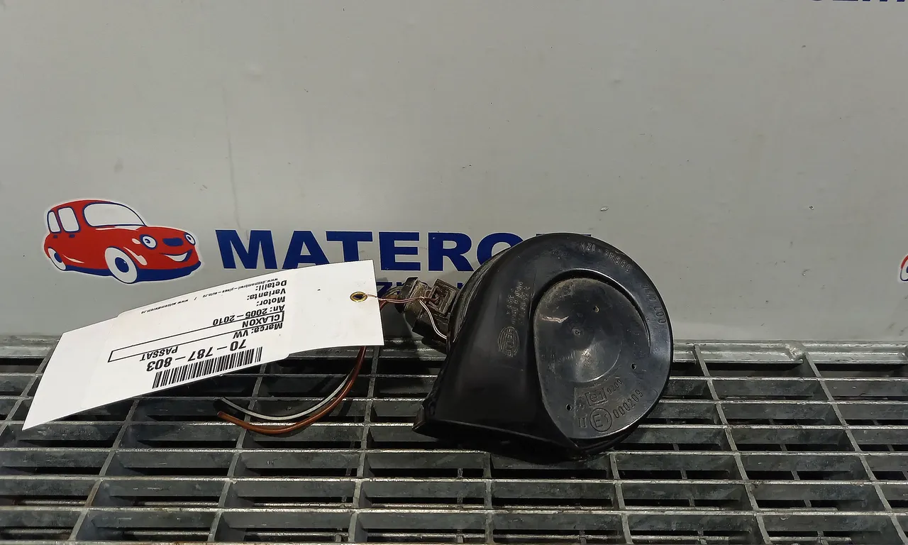 CLAXON VOLKSWAGEN PASSAT B6 2005-2011