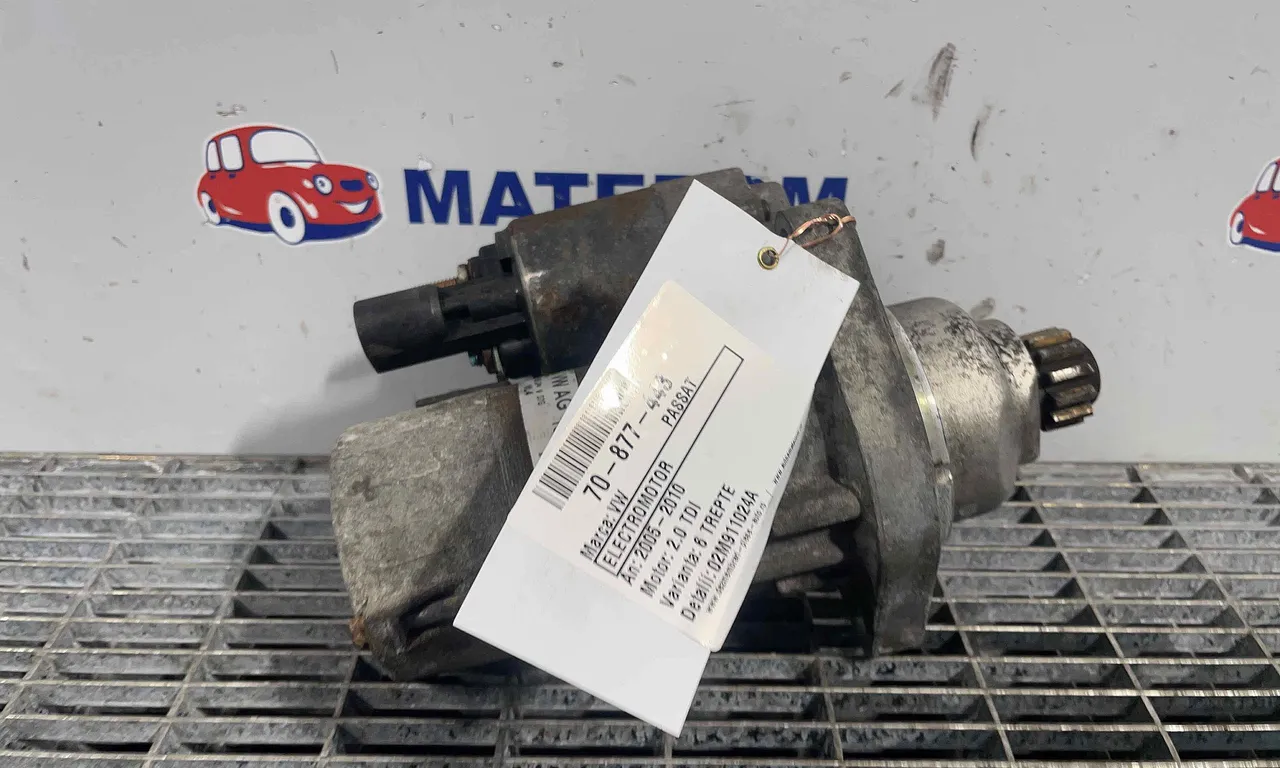 ELECTROMOTOR VOLKSWAGEN PASSAT B6 2005-2011