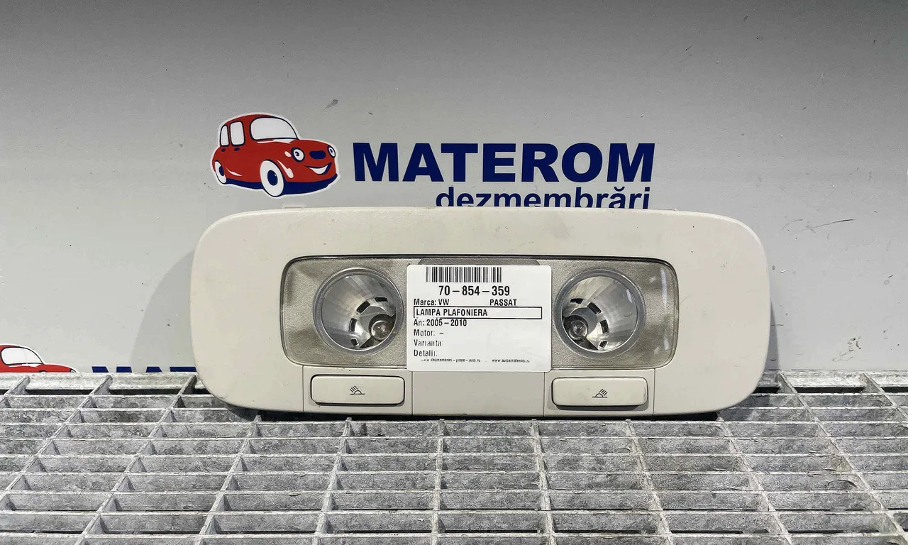 LAMPA PLAFONIERA VOLKSWAGEN PASSAT B6 2005-2011
