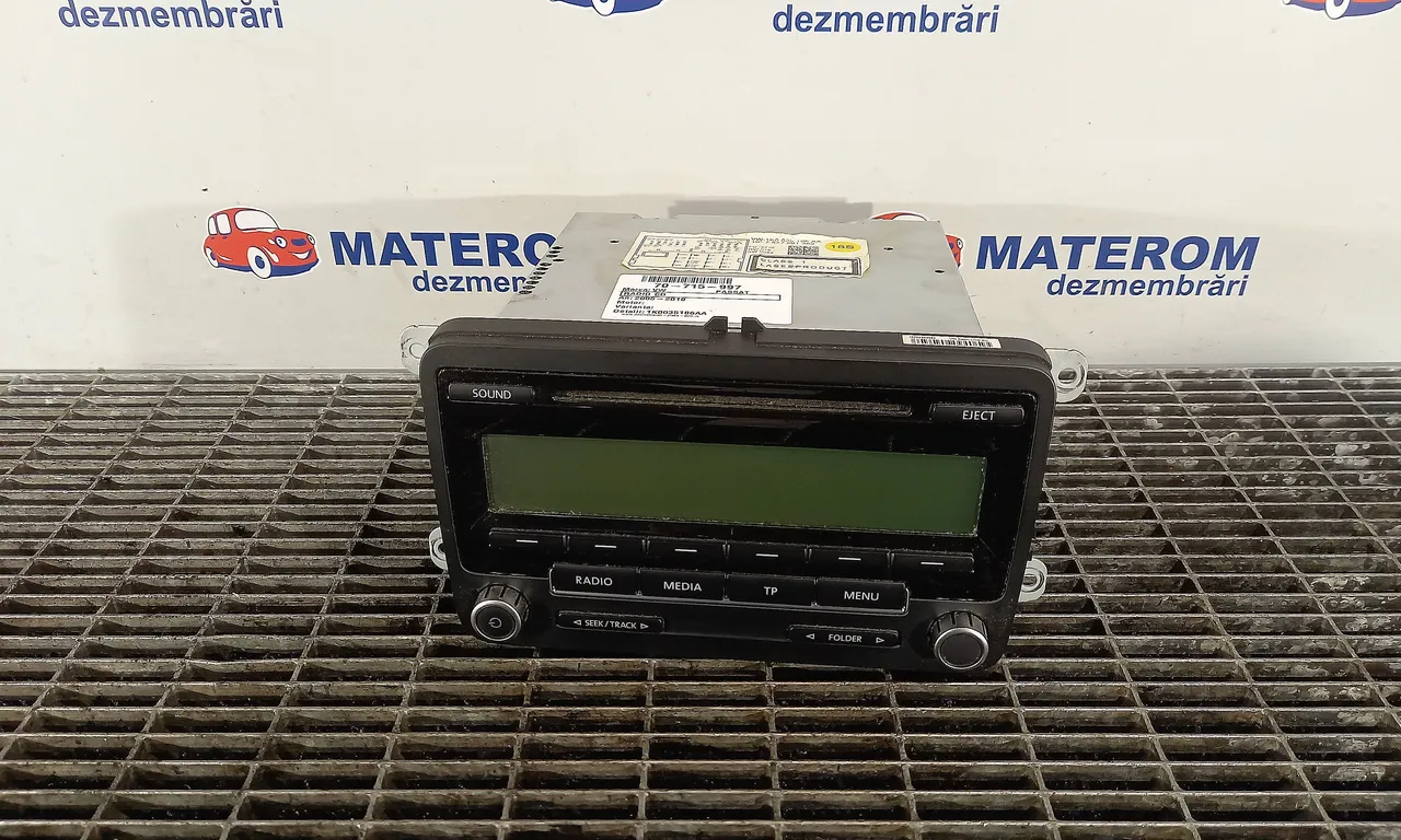 RADIO CD VOLKSWAGEN PASSAT B6 2005-2011