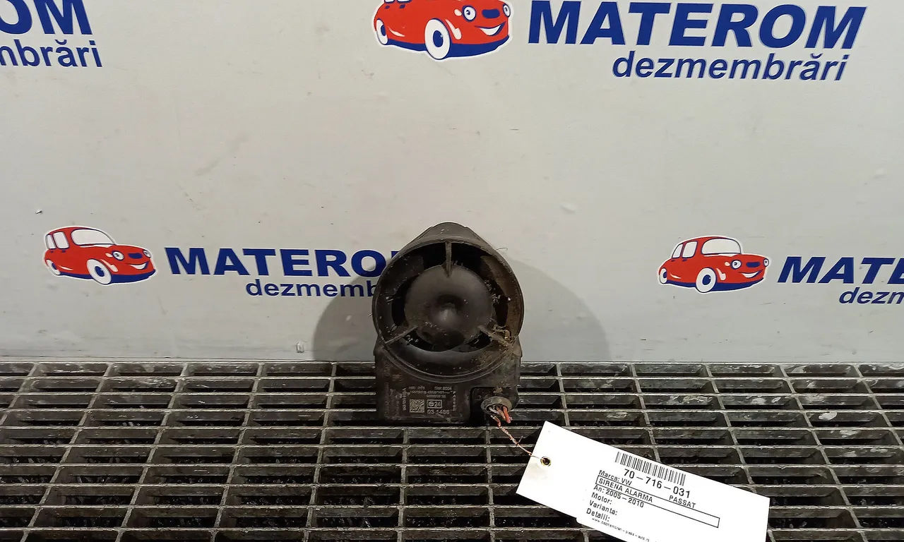 SIRENA ALARMA VOLKSWAGEN PASSAT B6 2005-2011