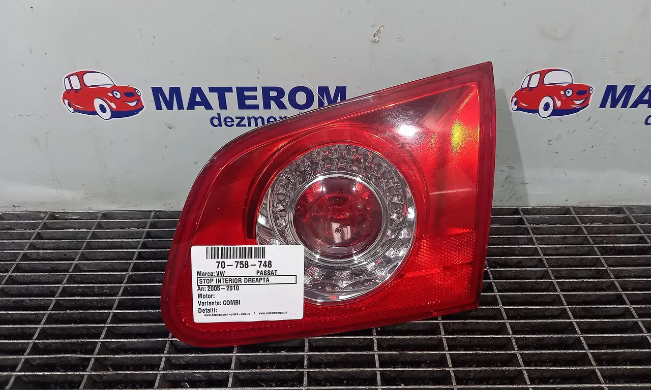 STOP INTERIOR DREAPTA VOLKSWAGEN PASSAT B6 2005-2011