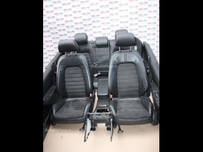Interior din piele si alcantara VOLKSWAGEN PASSAT B6 2005-2011, vedere frontata
